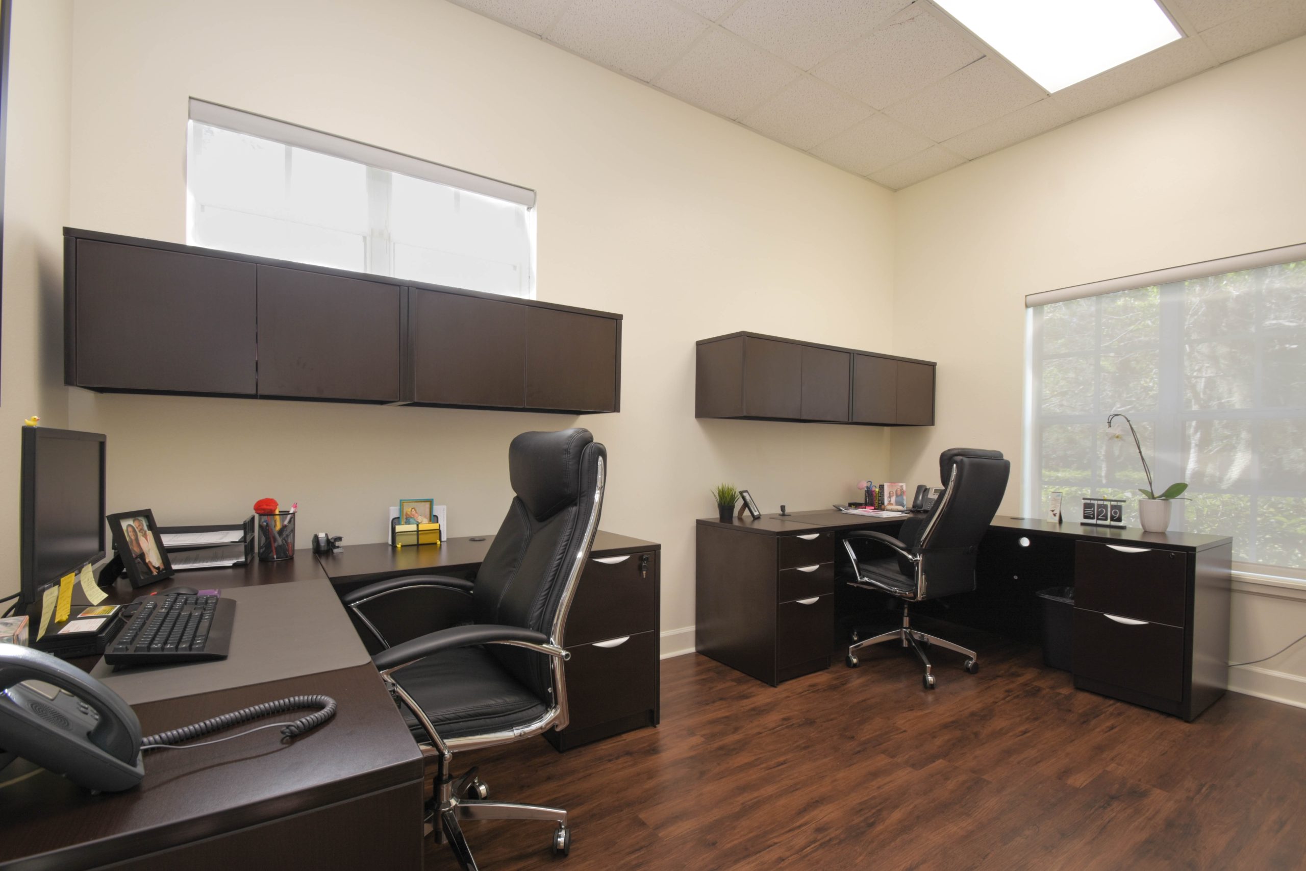 Dr. Bragg office renovation 10 (after) new staff office space.