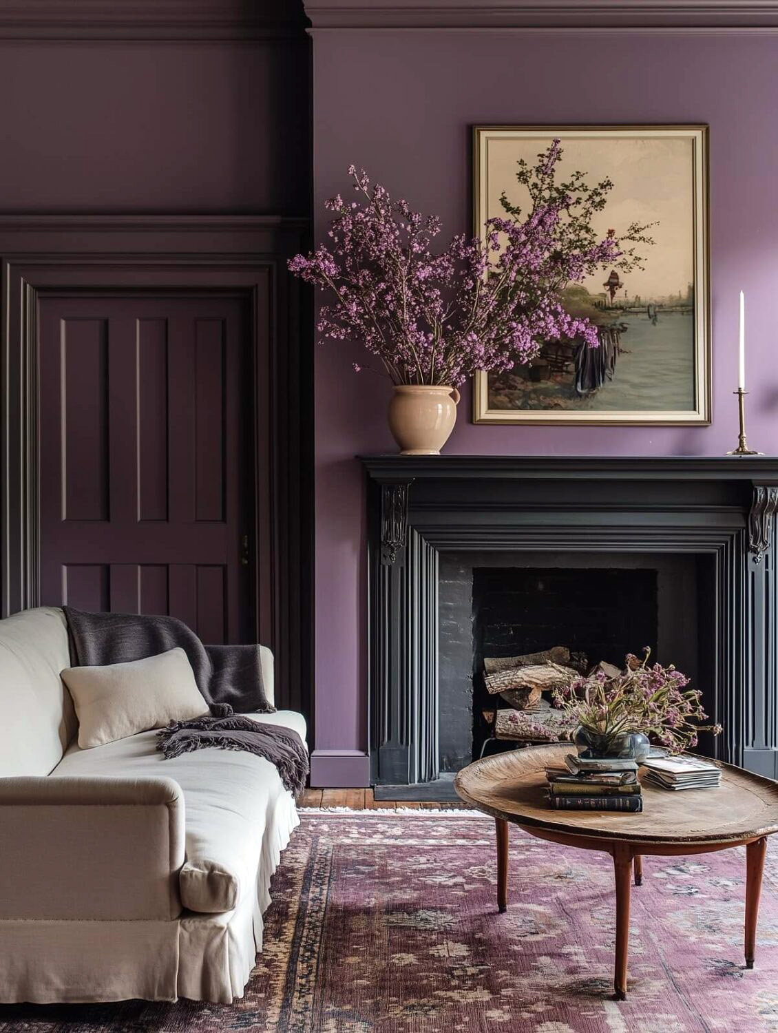 Cinnamon Slate is a delicate mix of heathered plum and velvety brown.