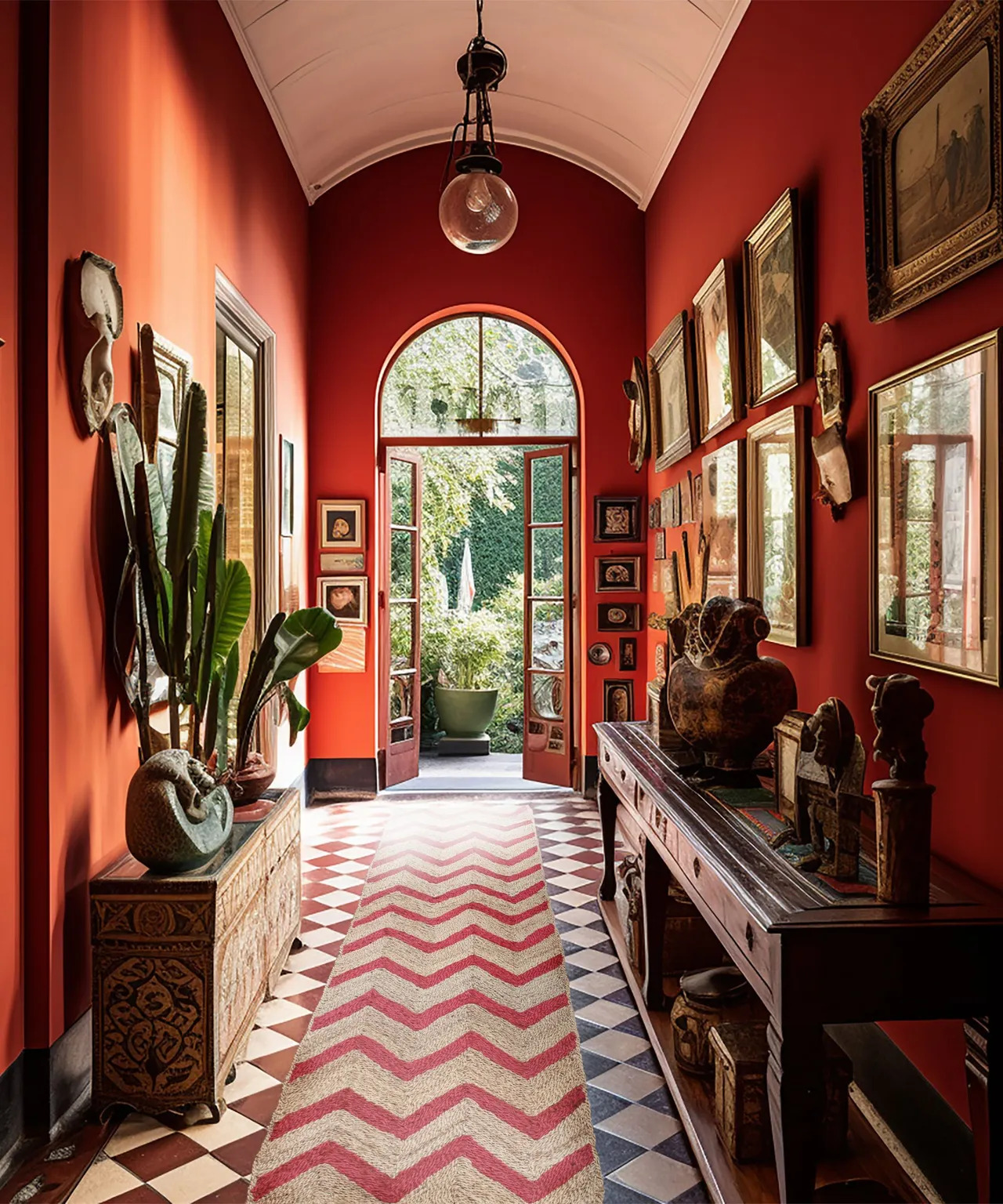 Red is a color that commands attention, energizing your space while still feeling sophisticated.