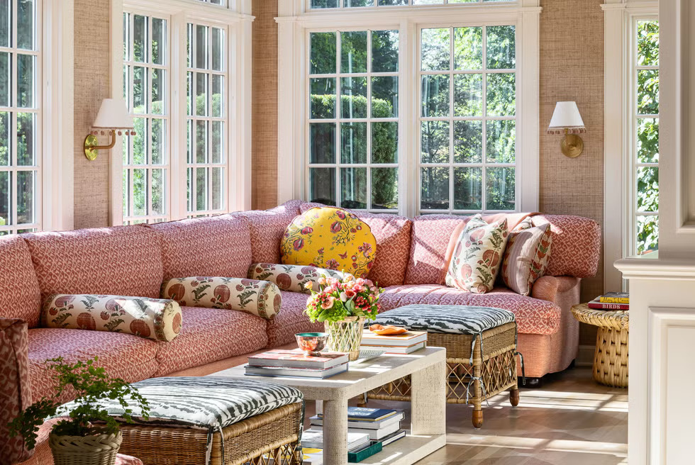 Sunrooms are a big Pinterest fall trend.