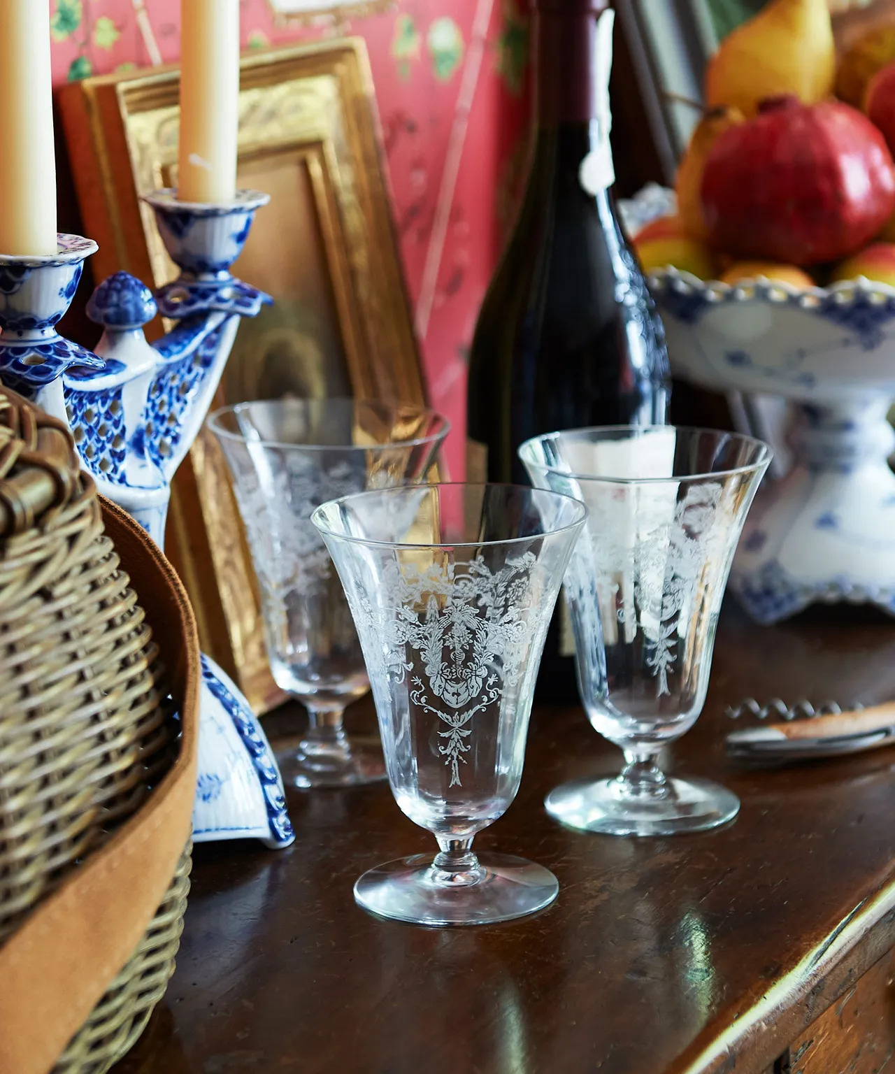 Having a nice bottle of wine? Serve it in glasses that are spotless.