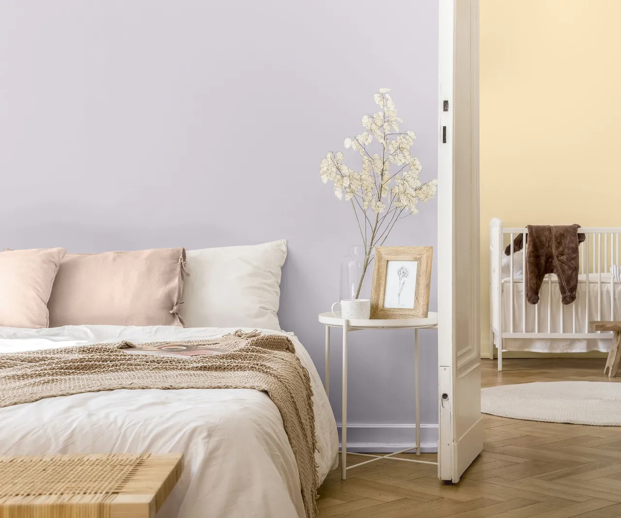 Spring color ideas: pastels.