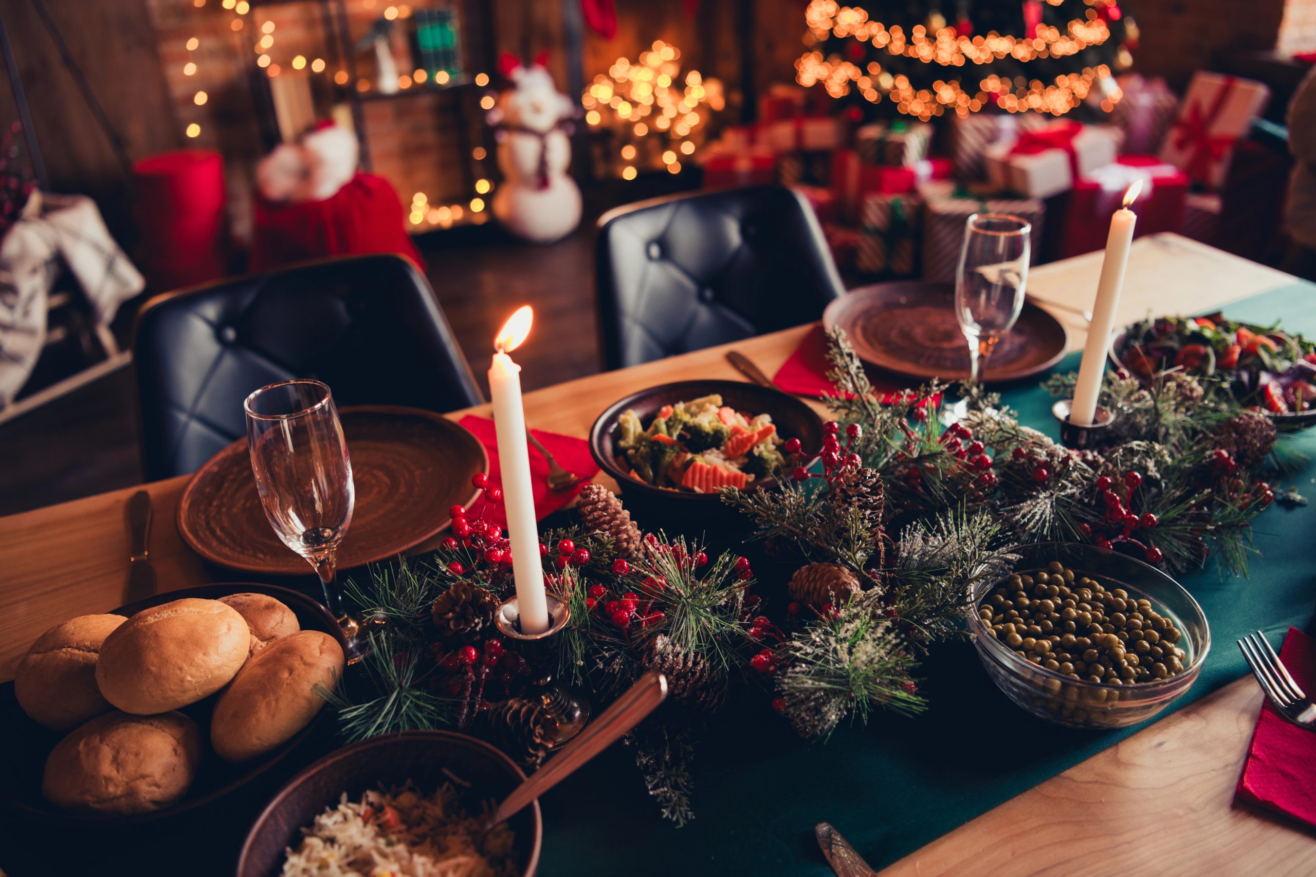 tablescape dark and moody