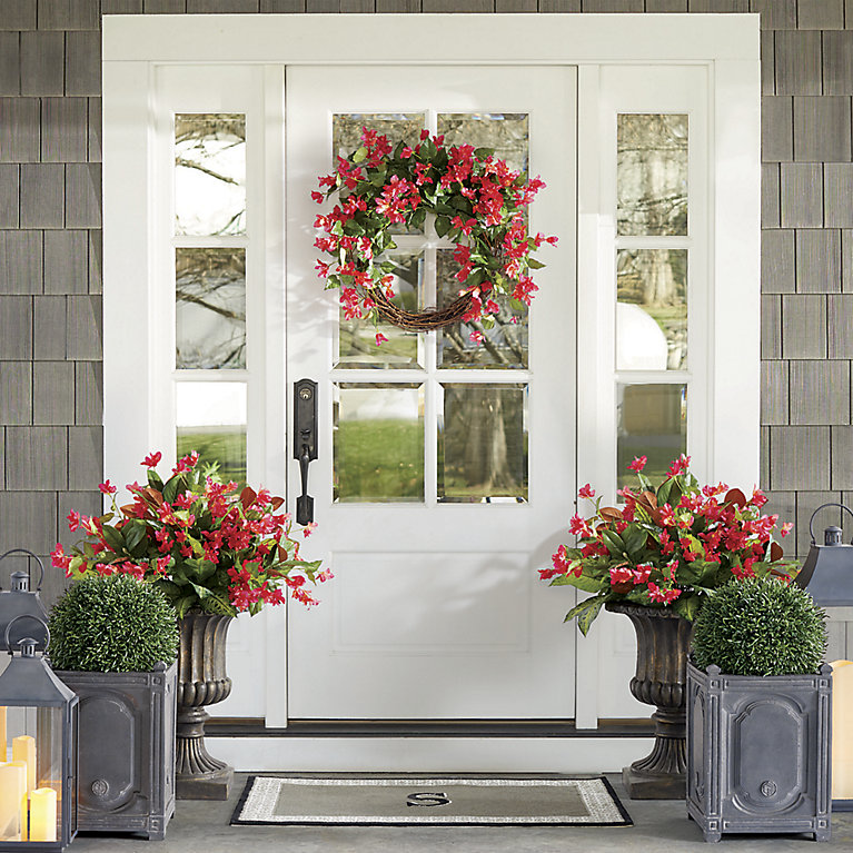 spring curb appeal - the early spring door