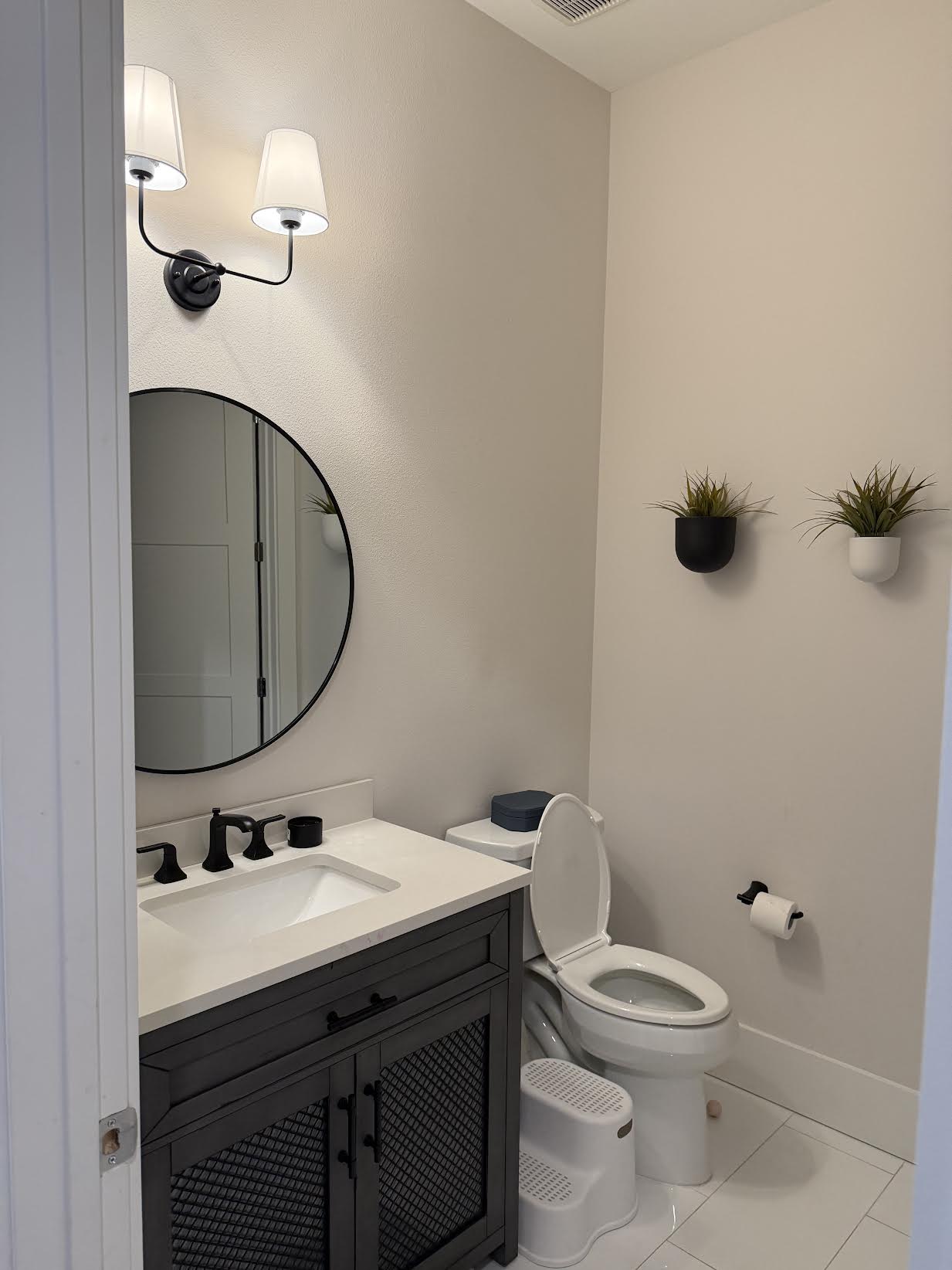 small bathroom changes - before