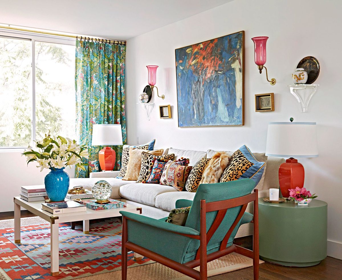 boho green decor