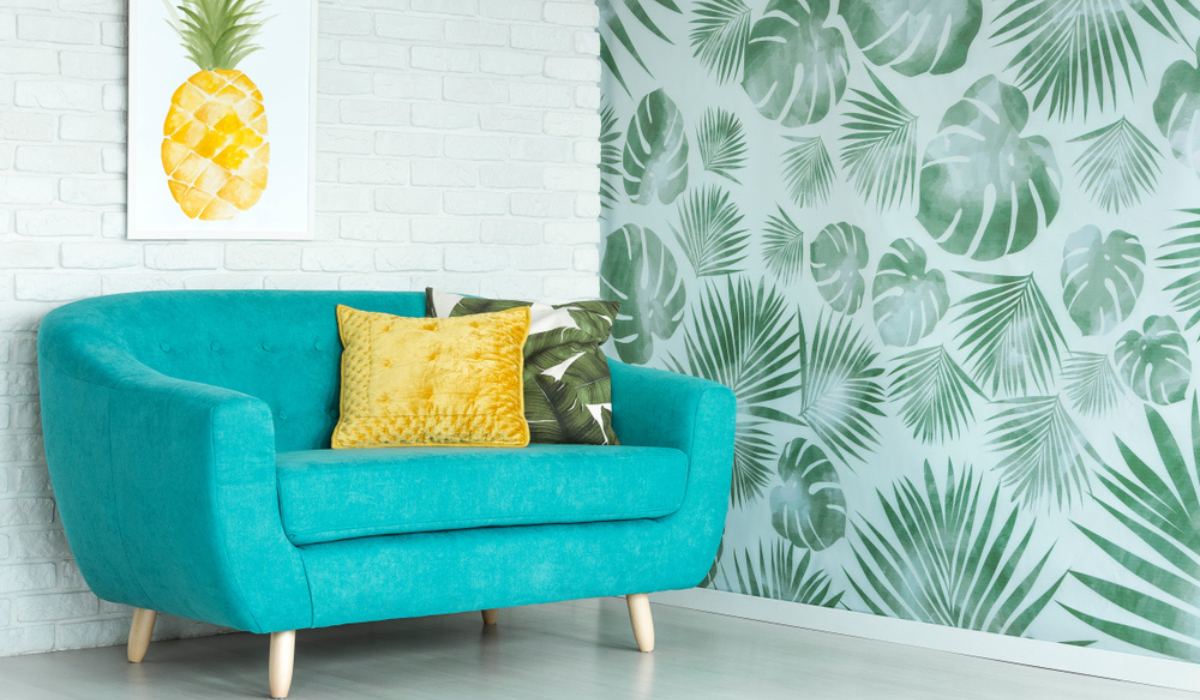 green decor wallpaper ideas