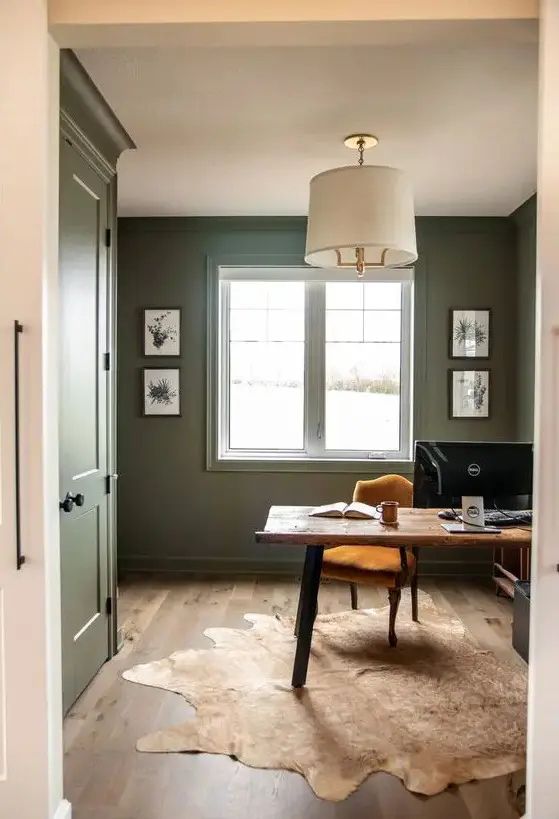 olive green decor