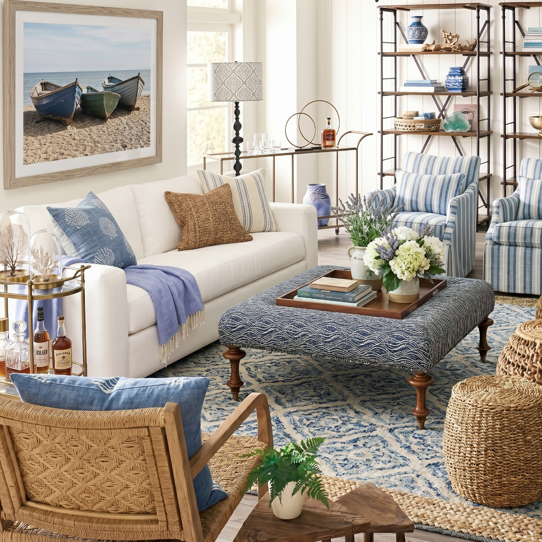Spring Refresh living room