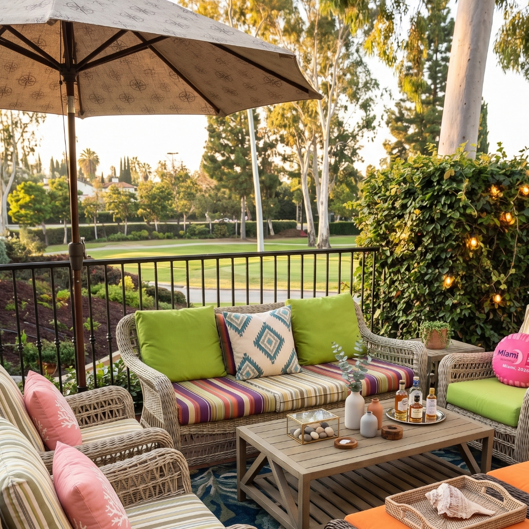 Spring refresh outdoor space
