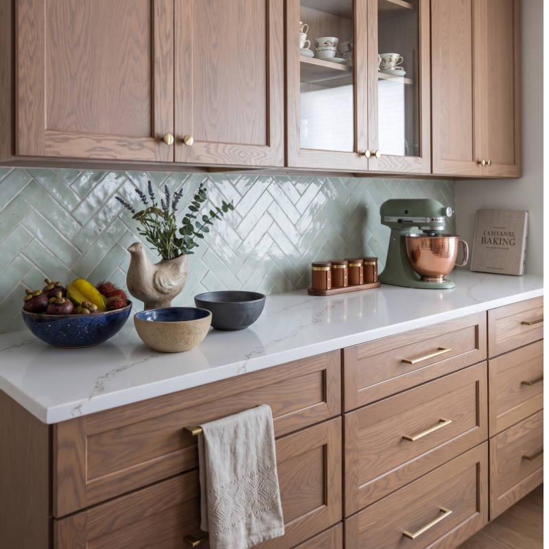 kitchen upgrade with hardware
