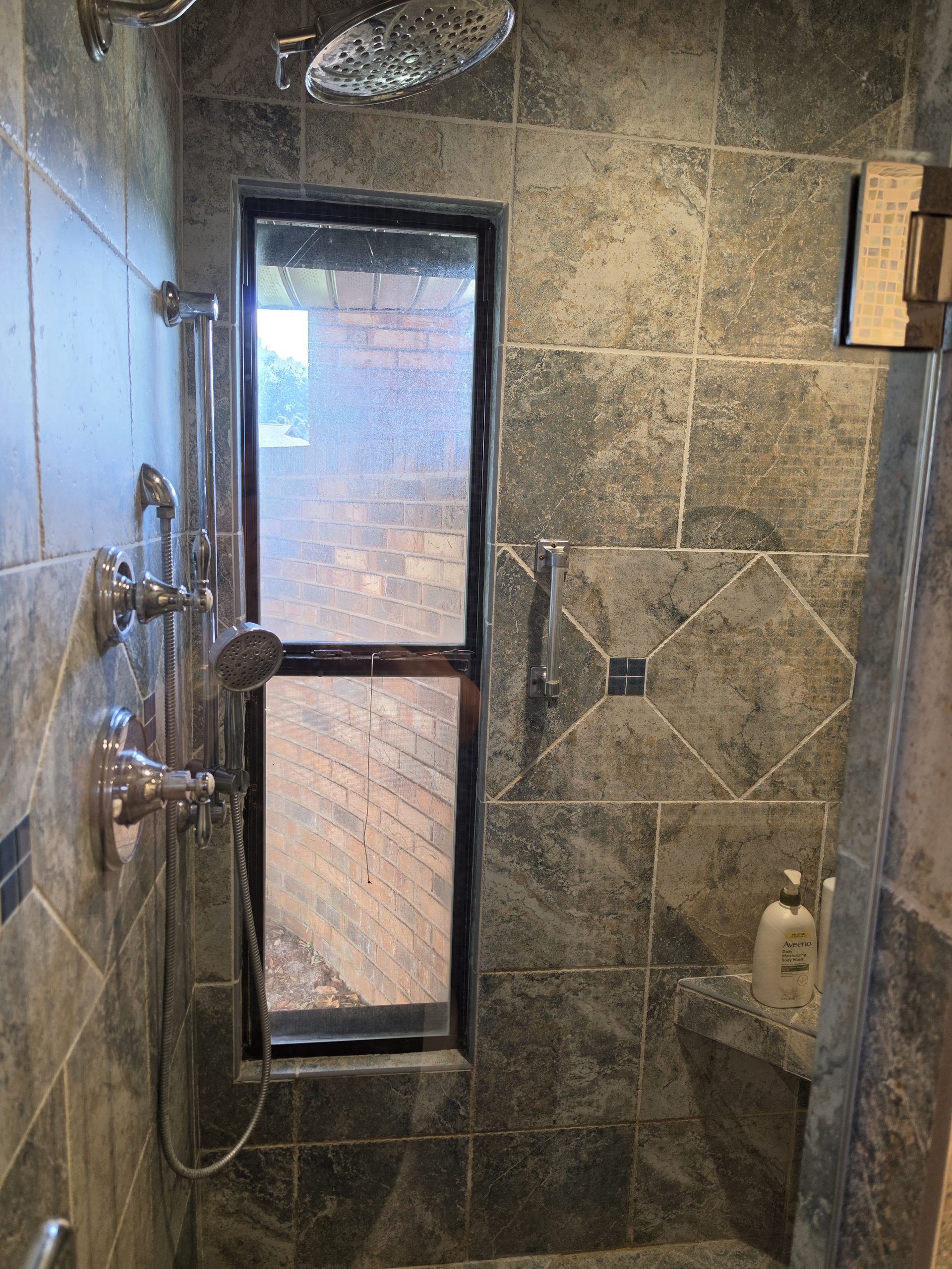Master Bath remodel before shower